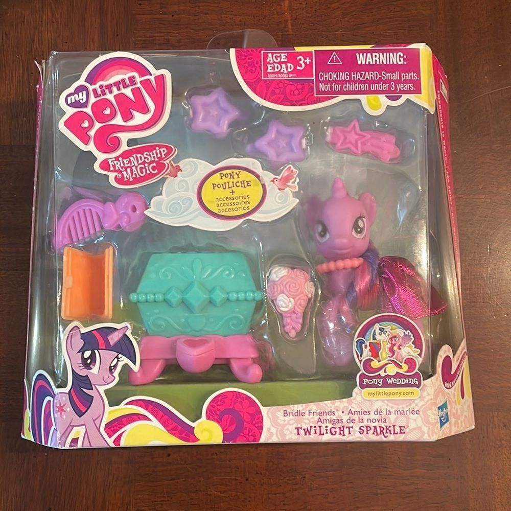 My Little Pony 2011 Bridle Friends Twilight Sparkle New in Box Vintage
